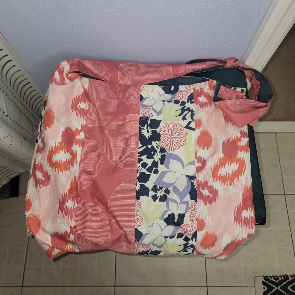 Carve Designs Floral Messenger Bag